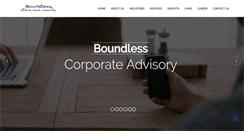 Desktop Screenshot of boundlessindia.com